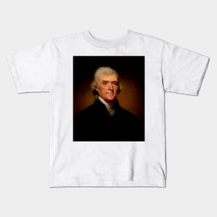 PRESIDENT THOMAS JEFFERSON Kids T-Shirt